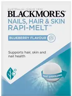 Discount Drug Stores Blackmores Nails, Hair & Skin Rapi-Melt 90 Melts offer