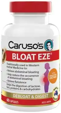 Discount Drug Stores Caruso’s Bloat EZE 60 Capsules offer