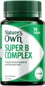 Discount Drug Stores Nature’s Own Super B Complex 75 Tablets offer