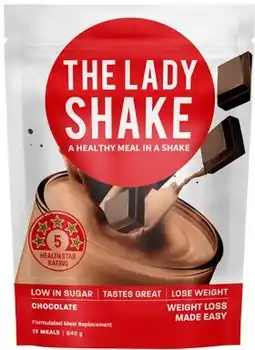 Discount Drug Stores The Lady Shake Chocolate Flavour 840g offer