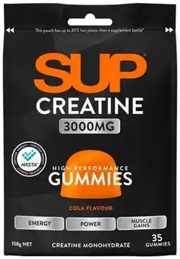Discount Drug Stores SUP Creatine Gummies Cola Flavour 35 Pack offer