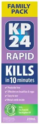 Discount Drug Stores KP24 Rapid Family Pack + Comb 250mL offer