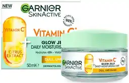 Discount Drug Stores Garnier Skin Active Vitamin C Brightening Glow Jelly Moisturiser 50mL offer