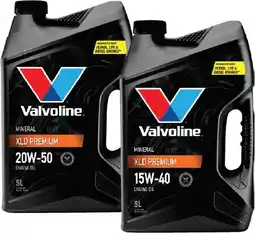 SuperCheap Auto Valvoline XLD PREMIUM 20W-50 OR 15W-40 5L ENGINE OILS offer