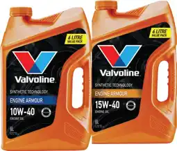 SuperCheap Auto Valvoline Engine Armour 15W-40 OR 10W-40 6L Engine Oil^ offer
