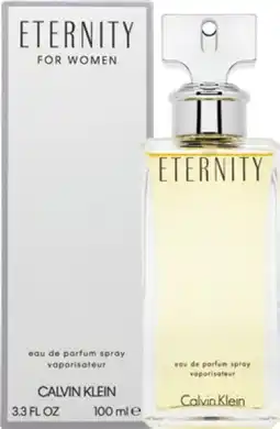 Discount Drug Stores Calvin Klein Eternity For Women Eau De Parfum 100mL offer
