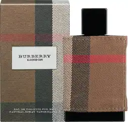 Discount Drug Stores Burberry London For Men Eau De Toilette 100mL offer