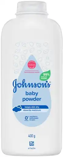 Discount Drug Stores Johnson’s Baby Powder Pure Cornstarch 400g offer