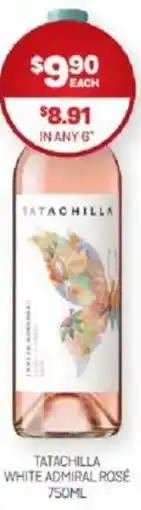 Harry Brown Tatachilla white admiral rosé offer