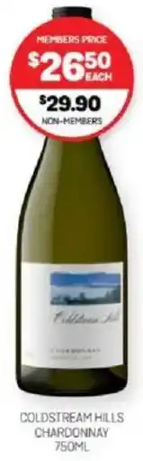 Harry Brown Coldstream hills chardonnay offer