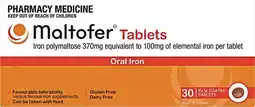 Pharmacy Best Buys Maltofer Oral Iron 30 Tablets offer