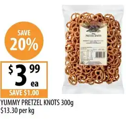 Supabarn Yummy pretzel knots offer