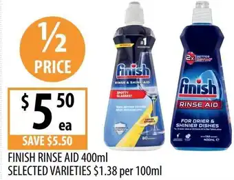 Supabarn Finish Rinse Aid offer