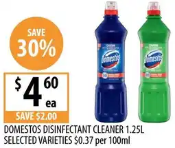 Supabarn Domestos Disinfectant Cleaner offer