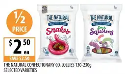Supabarn The natural confectionary co. lollies selected varieties offer