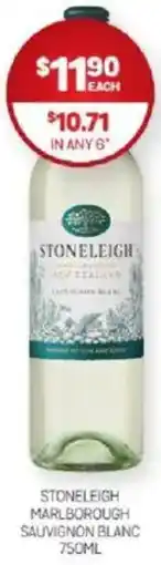 Harry Brown Stoneleigh marlborough sauvignon blanc offer