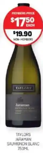 Harry Brown Taylors jaraman sauvignon blanc offer