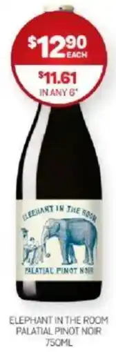Harry Brown Elephant in the room palatial pinot noir offer