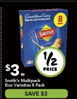 Ritchies Smith's Multipack Box Varieties offer
