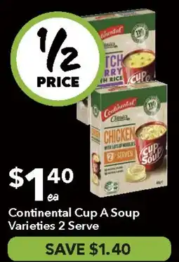 Ritchies Continental Cup A Soup Varieties offer