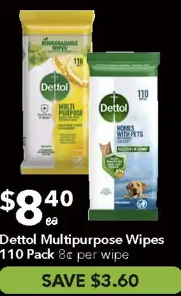 Ritchies Dettol Multipurpose Wipes offer
