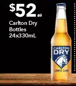 Ritchies Carlton Dry Bottles offer