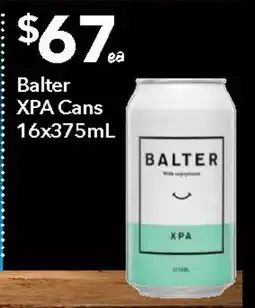Ritchies Balter XPA Cans offer