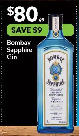 Ritchies Bombay Sapphire Gin offer