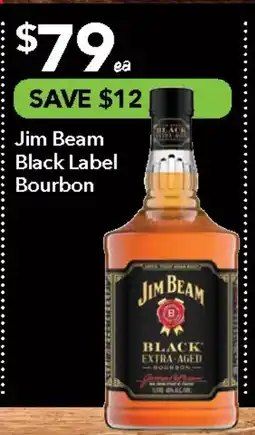 Ritchies Jim Beam Black Label Bourbon offer