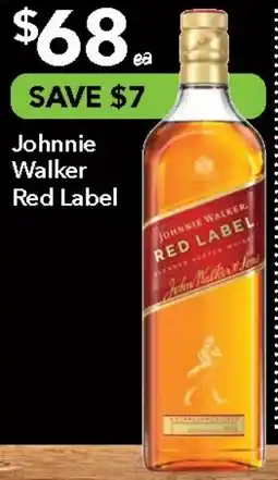 Ritchies Johnnie Walker Red Label offer