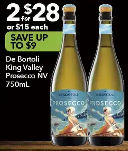 Ritchies De Bortoli King Valley Prosecco NV offer