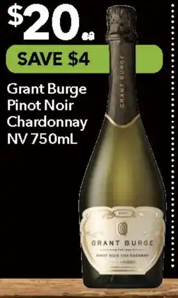Ritchies Grant Burge Pinot Noir Chardonnay NV offer