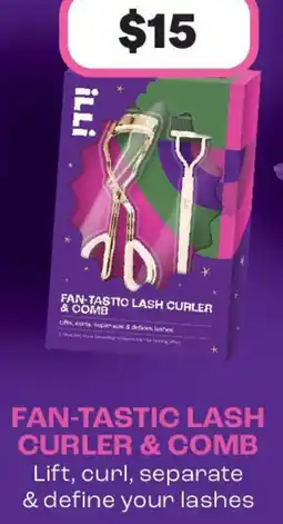 Priceline FAN-TASTIC LASH CURLER & COMB offer