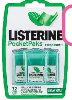 Priceline LISTERINE PocketPaks FRESHBURST offer