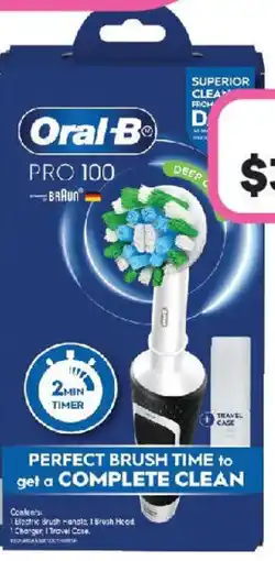 Priceline Oral-B PRO 100 BRAUN offer