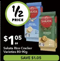 Ritchies Sakata Rice Cracker Varieties offer
