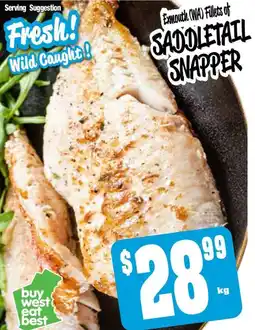 Farmer Jack's Sadoletail snapper offer