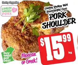 Farmer Jack's Pork shoulder offer