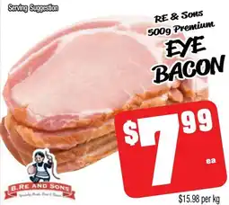 Farmer Jack's Eye bacon offer