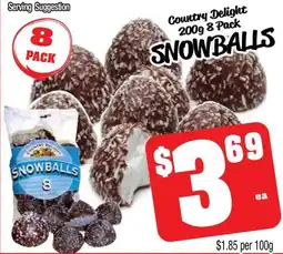 Farmer Jack's Country delight snowballs offer