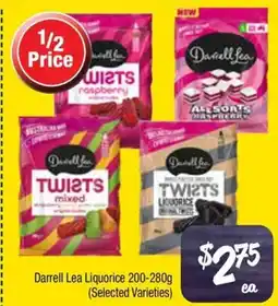 Farmer Jack's Darrell Lea Liquorice offer