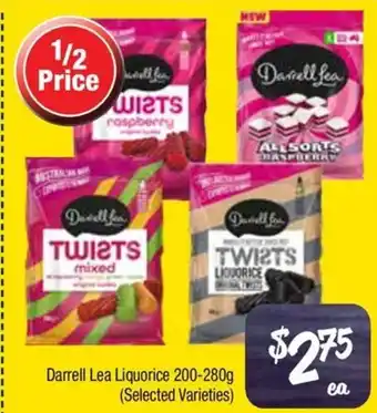 Farmer Jack's Darrell Lea Liquorice offer