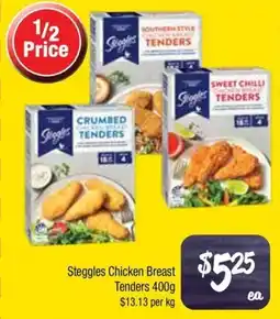 Farmer Jack's Steggles Chicken Breast Tenders offer