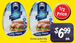 Farmer Jack's Plumrose Leg Ham offer