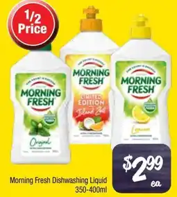Farmer Jack's Morning Fresh Dishwashing Liquid offer