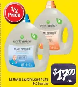 Farmer Jack's Earthwise Laundry Liquid offer