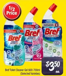 Farmer Jack's Bref Toilet Cleaner Gel offer