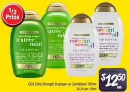 Farmer Jack's OGX Extra Strength Shampoo or Conditioner offer