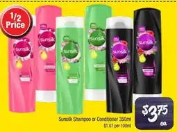 Farmer Jack's Sunsilk Shampoo or Conditioner offer
