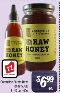 Farmer Jack's Greenside Farms Raw Honey offer